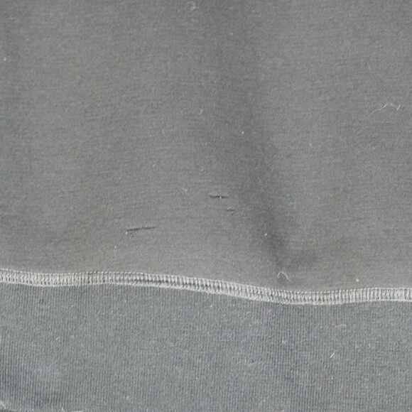 Johnston Murphy Black Hoodie Sweatshirt Mens Large Pockets Heavy Full Zip Winter - Picture 8 of 12